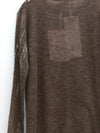 YANYAN KNITS 25 Fall/Winter LAZA Work Jacket/Short Coat SW-SW25AW1T07C2S2-HZ Gray-Brown Top (SW25AW1T07C1S4)
